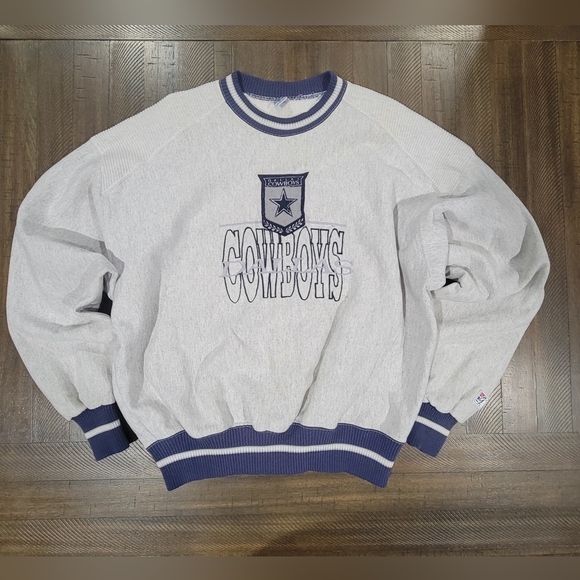 Dallas Cowboys Vintage The Game Adult Xlarge Crewneck - Picture 1 of 8